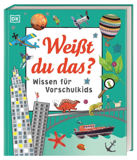 Coverbild Wissen für Vorschulkids. Weißt du das? von Susanne Schmidt-Wussow, 9783831032181