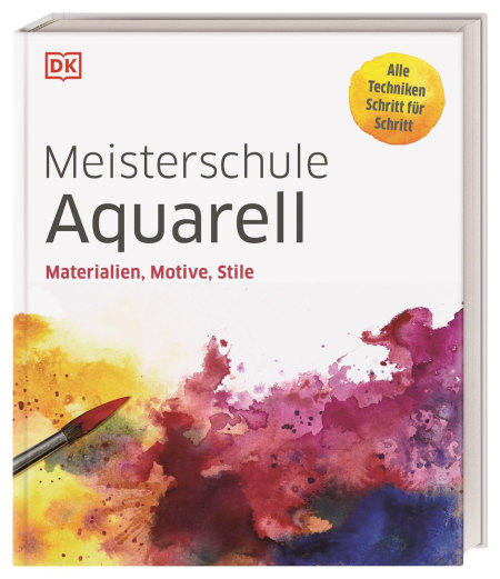Coverbild Meisterschule Aquarell von Wiebke Krabbe, 9783831041688