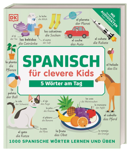 Coverbild Spanisch für clevere Kids - 5 Wörter am Tag, 9783831045464