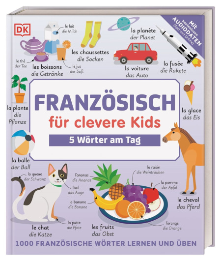 Coverbild Französisch für clevere Kids - 5 Wörter am Tag, 9783831045471