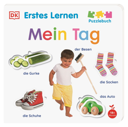 Coverbild Erstes Lernen Puzzlebuch. Mein Tag von DK Erstes Lernen, 9783831053247