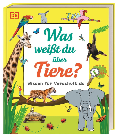 Coverbild Wissen für Vorschulkids. Was weißt du über Tiere? von Frauke Bahle, 9783831035731