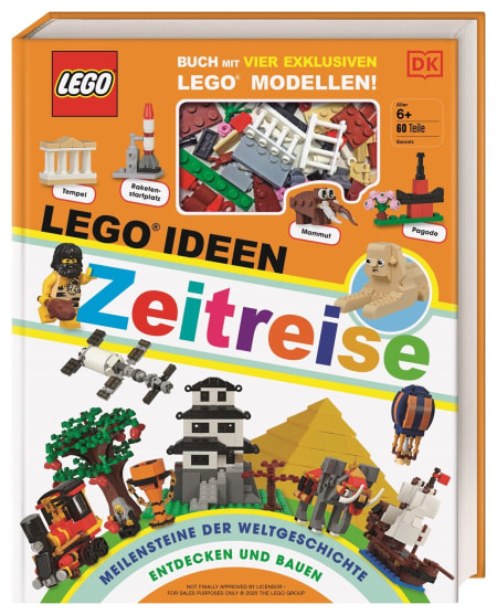 Coverbild LEGO® Ideen Zeitreise von Rona Skene, Simone Heller, 9783831040773