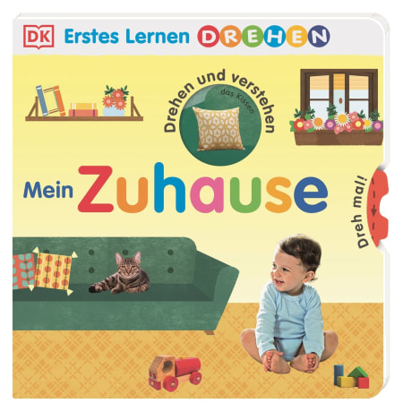 Coverbild Erstes Lernen Drehen. Mein Zuhause von DK Erstes Lernen, 9783831042340