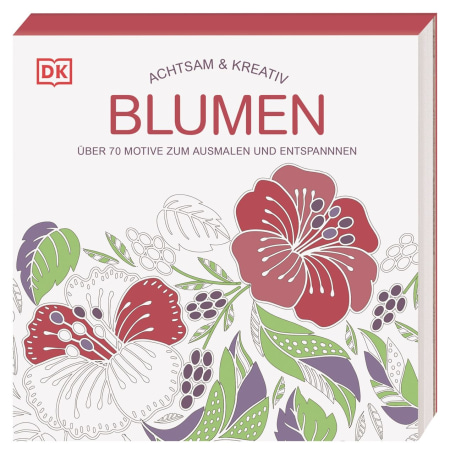 Coverbild Achtsam & Kreativ. Blumen, 9783831043095