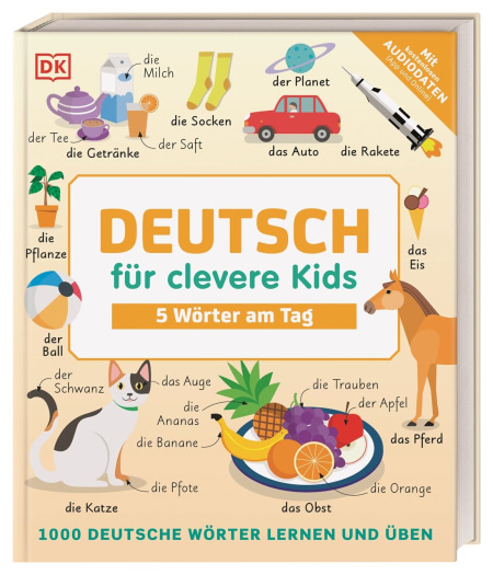Coverbild Deutsch für clevere Kids - 5 Wörter am Tag von Birgit Reit, 9783831044221