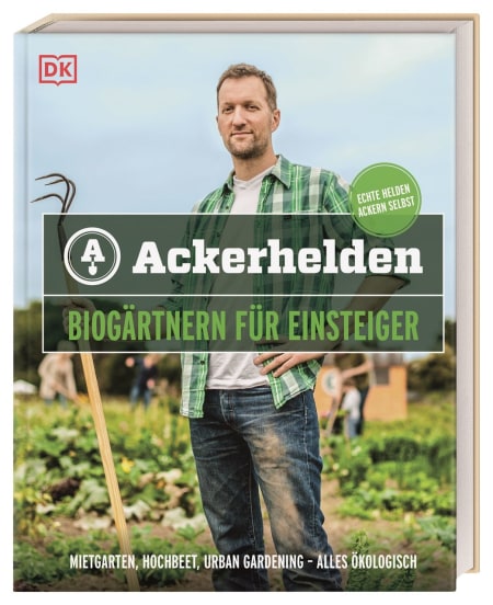 Coverbild Ackerhelden - Biogärtnern für Einsteiger, 9783831044412