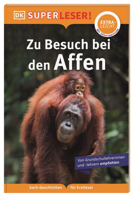 Coverbild SUPERLESER! Zu Besuch bei den Affen von Simone Heller, 9783831044719