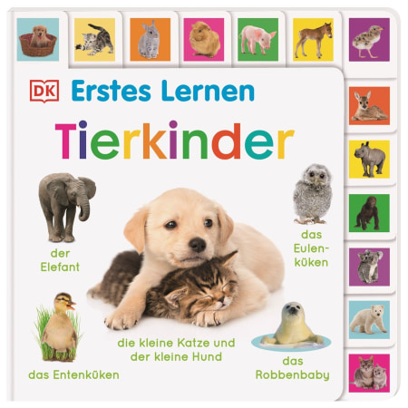 Coverbild Erstes Lernen. Tierkinder von DK Erstes Lernen, 9783831045624