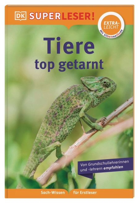 Coverbild SUPERLESER! Tiere, top getarnt von Simone Heller, Penny Smith, 9783831046478