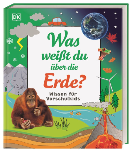 Coverbild Wissen für Vorschulkids. Was weißt du über die Erde? von Andrea Mills, Ben Hubbard, Birgit Reit, 9783831046904