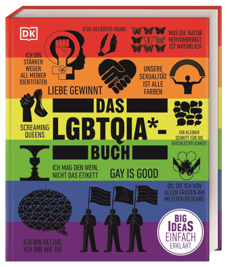 Coverbild Big Ideas. Das LGBTQIA*-Buch von Jon Astbury, Hannah Ayres, Nick Cherryman, Abigail Mitchell, Melissa Martin, Marcus Velke-Schmidt, Corinna Saal, Friederike Hofert, Valo Christiansen, Michael Bronski, Kit Heyam, Valerie Traub, 9783831048199