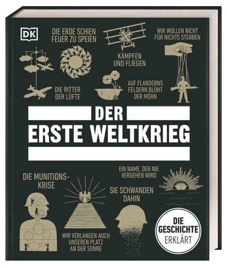 Coverbild Big Ideas. Der Erste Weltkrieg von Michael Kerrigan, Andrew Kerr-Jarrett, Jacob Field, Tim Cooke, Carmen Söntgerath, Burkhard Schäfer, Brigitte Rüßmann & Wolfgang Beuchelt, Joanne Bourne, Helen Douglas-Cooper, Mark Collins Jenkins, Adrian Gilbert, Jenny Macleod, Donald Sommerville, Joe Yogerst, Susan Pattie, David Anderson, 9783831048830