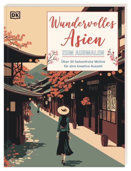 Coverbild Wundervolles Asien zum Ausmalen, 9783831054596
