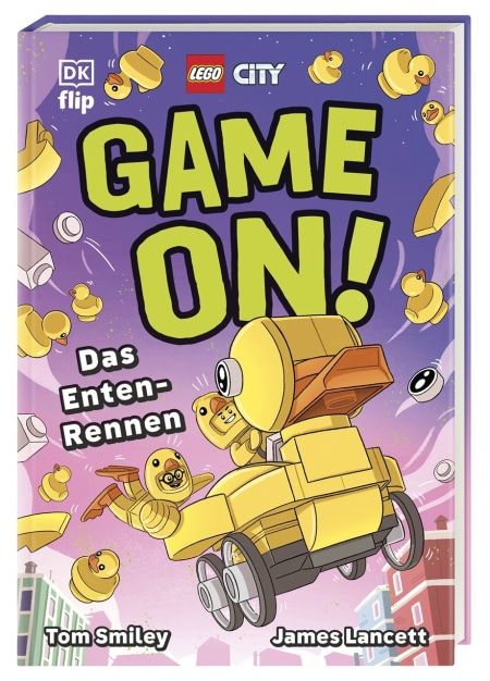 Coverbild LEGO® City Game On! – Das Enten-Rennen von Tom Smiley, James Lancett, 9783831054473