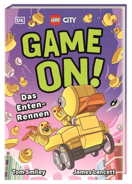 Coverbild LEGO® City Game On! – Das Enten-Rennen von Tom Smiley, James Lancett, LEGO Stories, 9783831054473