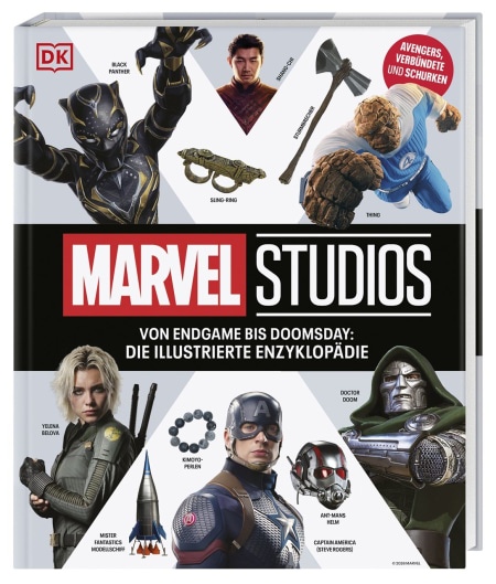 Coverbild Marvel Studios Von Endgame bis Doomsday: Die illustrierte Enzyklopädie von Carolin Hidalgo, 9783831053735