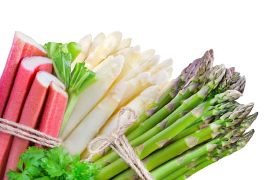 Pestizidrückstände in Spargel und Rharbarber?