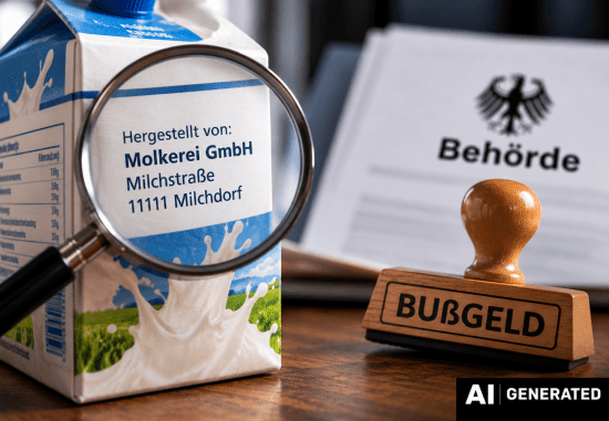 Lebensmittelverpackung: Anschrift ohne Straße und Hausnummer zulässig?