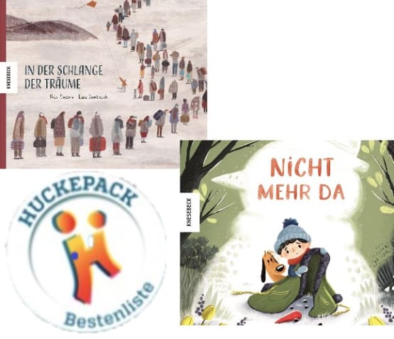 Nominiert | »In der Schlange der Träume« und »Nicht mehr da«