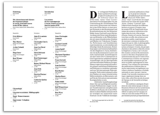 Kristallisationsorte der Kunst in der Schweiz