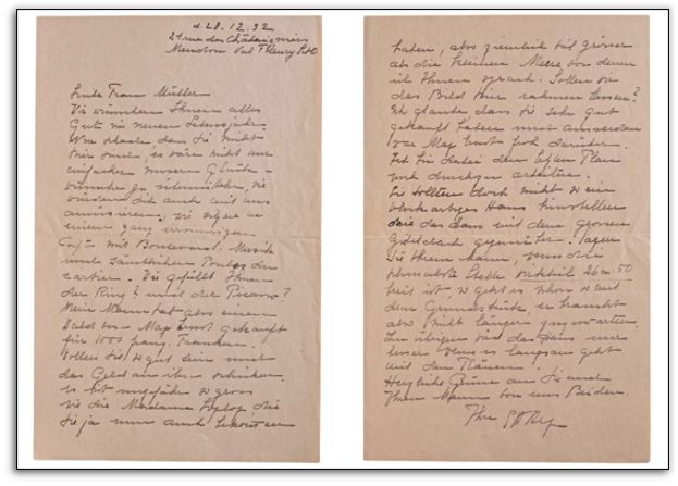 Sophie Taeuber-Arp's Letters to Annie and Oskar Müller-Widmann