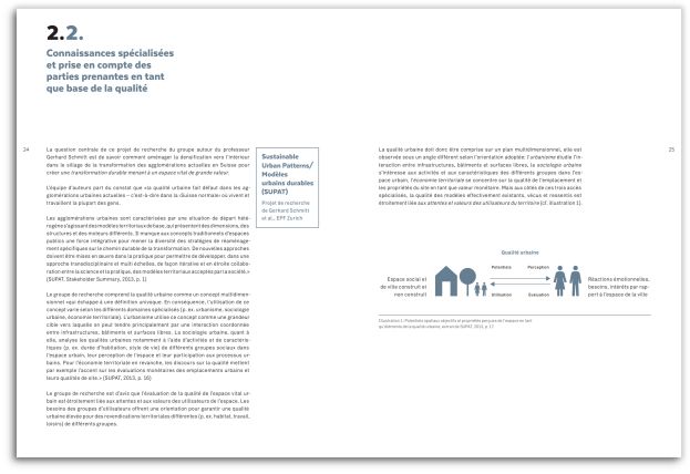 La qualité urbaine pour la ville et sa périphérie