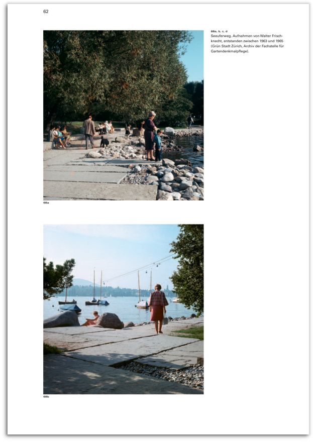 Der Seeuferweg in Zürich