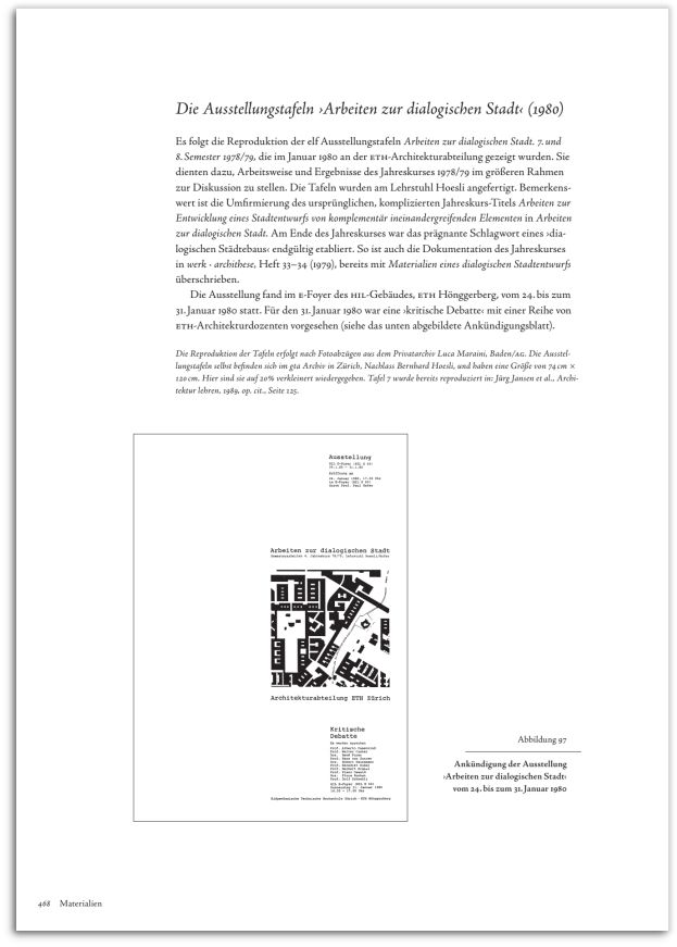 Komplexe Wahrnehmung und moderner Städtebau