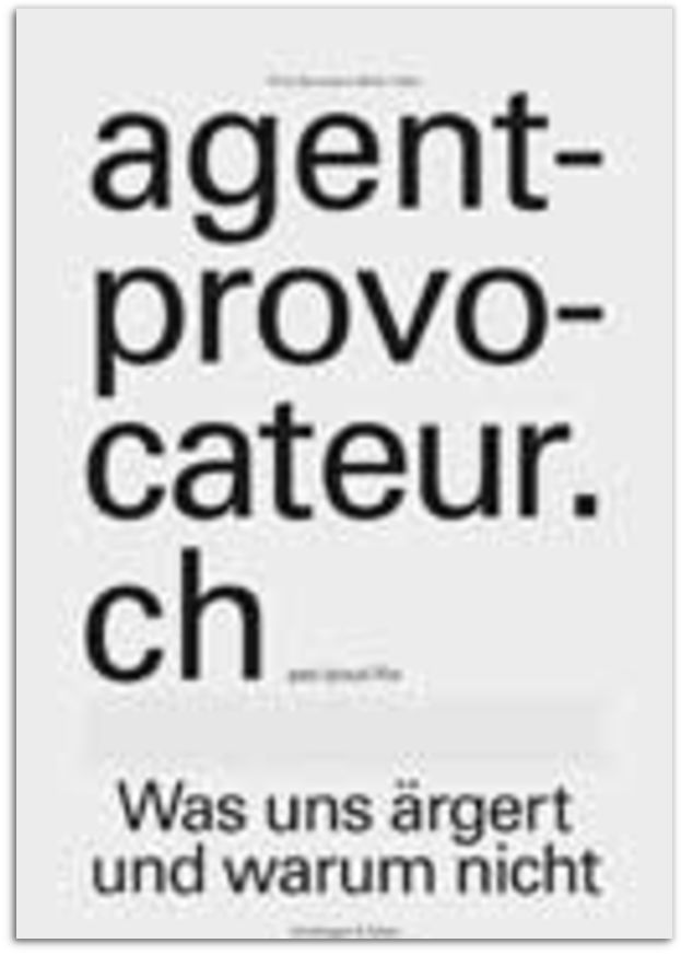 agent-provocateur.ch | Scheidegger & Spiess