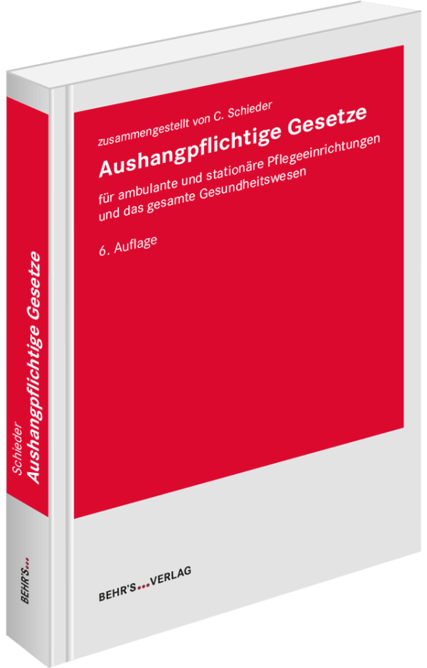 Aushangpflichtige Gesetze