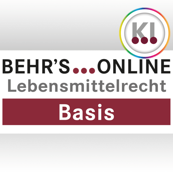 Lebensmittelrecht Basis