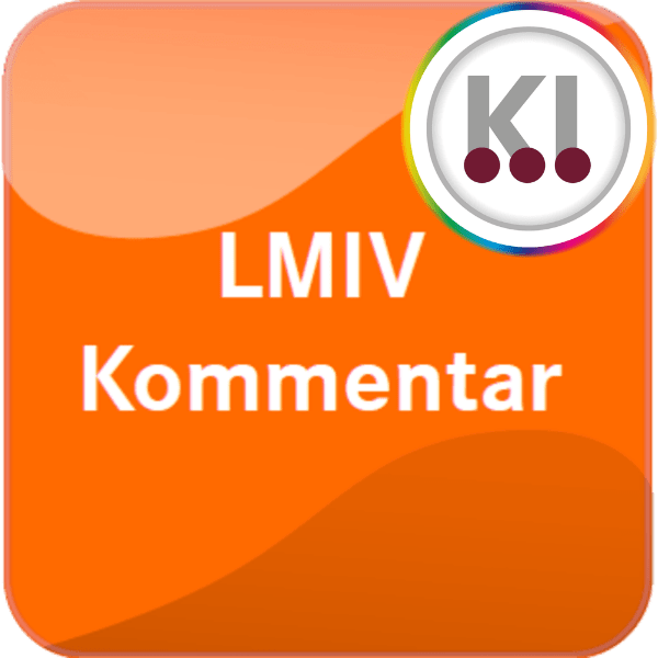 LMIV Kommentar - Auflage 2021 - Online Version