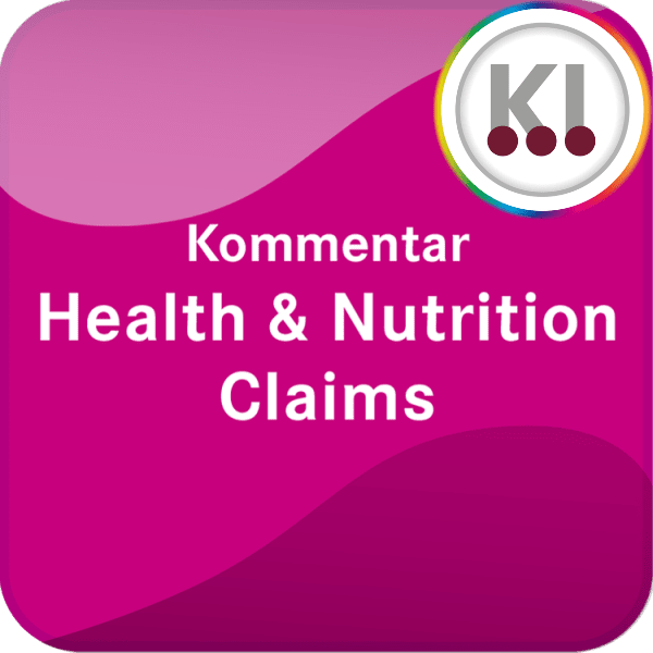 Praxiskommentar Health & Nutrition Claims