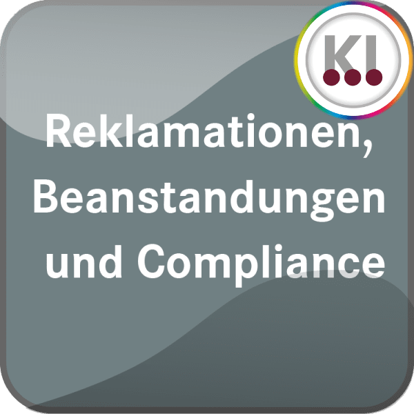 Reklamationen, Beanstandungen und Compliance - Online