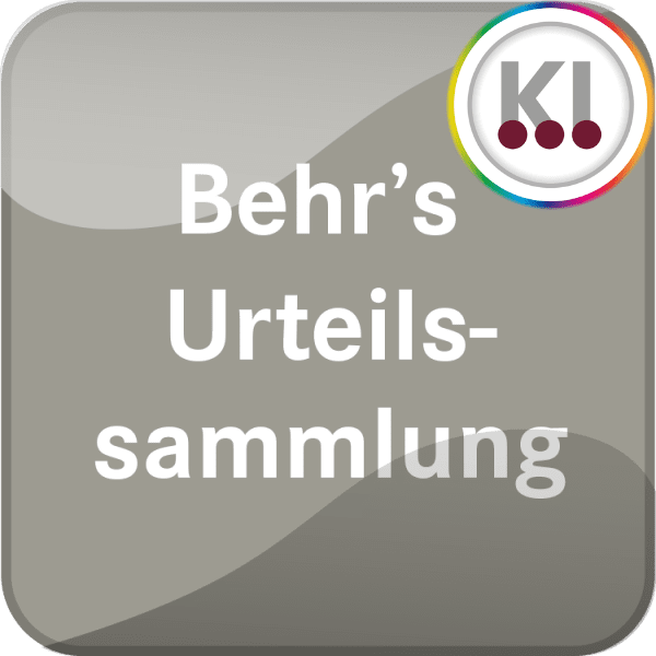 Behr's Urteilssammlung