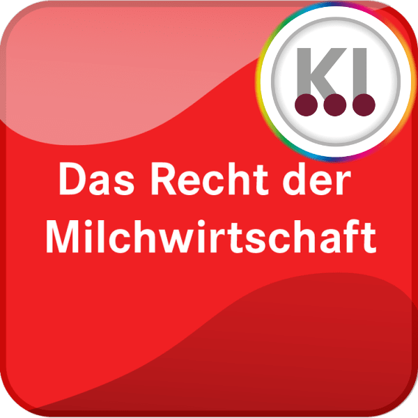 Online Version: Das Recht der Milchwirtschaft