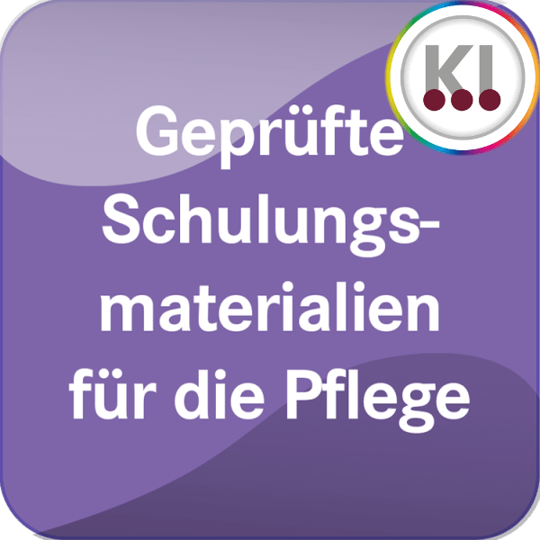 Online -Modul Geprüfte Schulungsmaterialien für die Pflege
