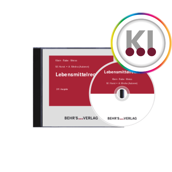 Lebensmittelrecht CD-ROM