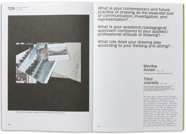 Drawing in Architecture Education and Research