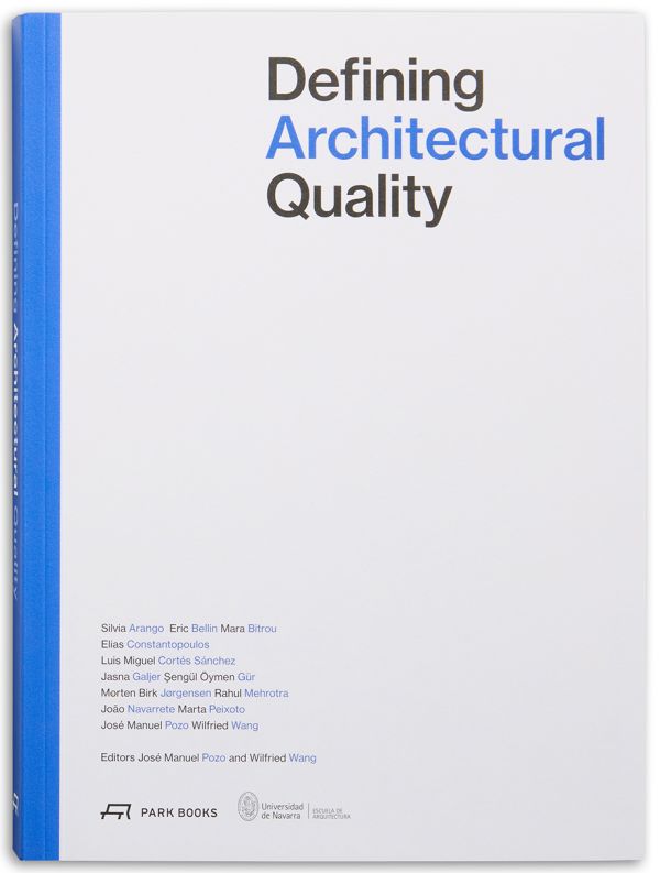 Defining Architectural Quality | Park Books