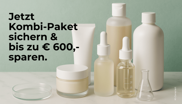 Kombi-Paket Kosmetik: Updates, Workshops & Networking