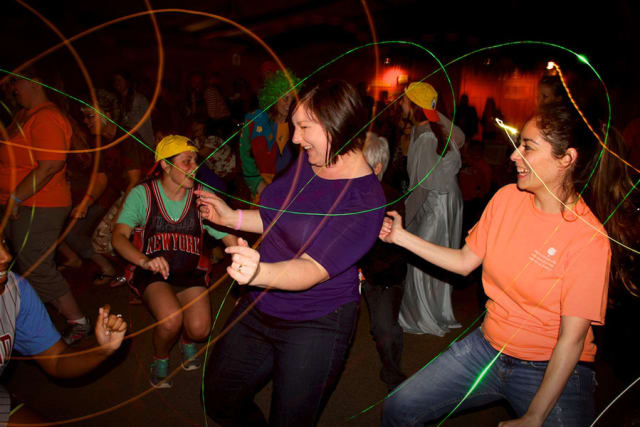 Moms Dancing at Pine Cove Weekend