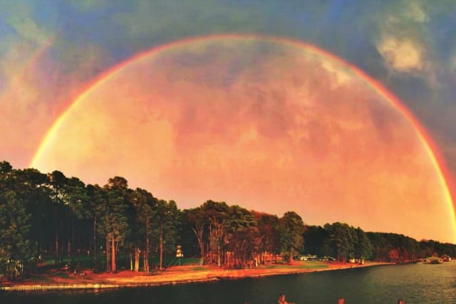 Rainbow at Pine Cove Shores