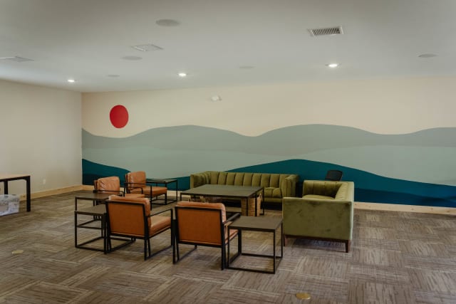 The Mahalo building at Pine Cove Shores, a high school overnight camp in Tyler, TX