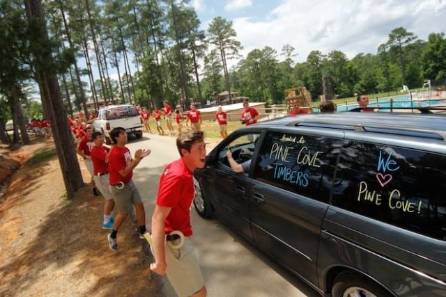 opening day greetings at pine cove