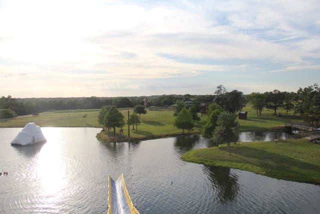 Camp Lagoon with Slide