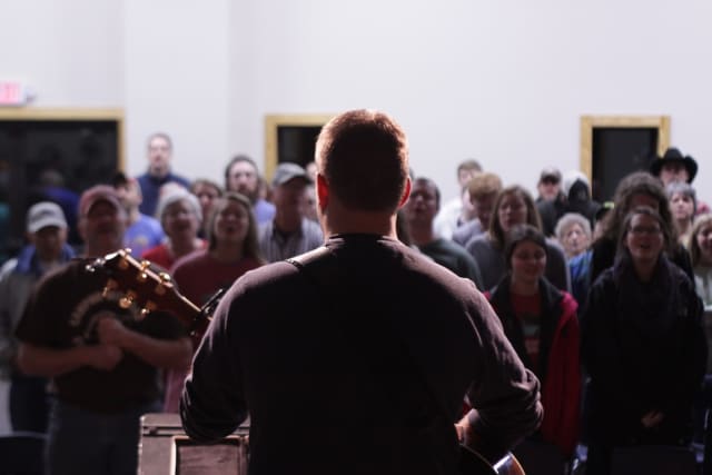 John Redfearn Leading Worship