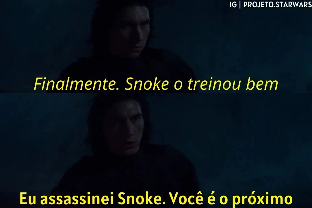 Tradução: Kylo Ren é realmente um bom - Anarcomiguxos VII