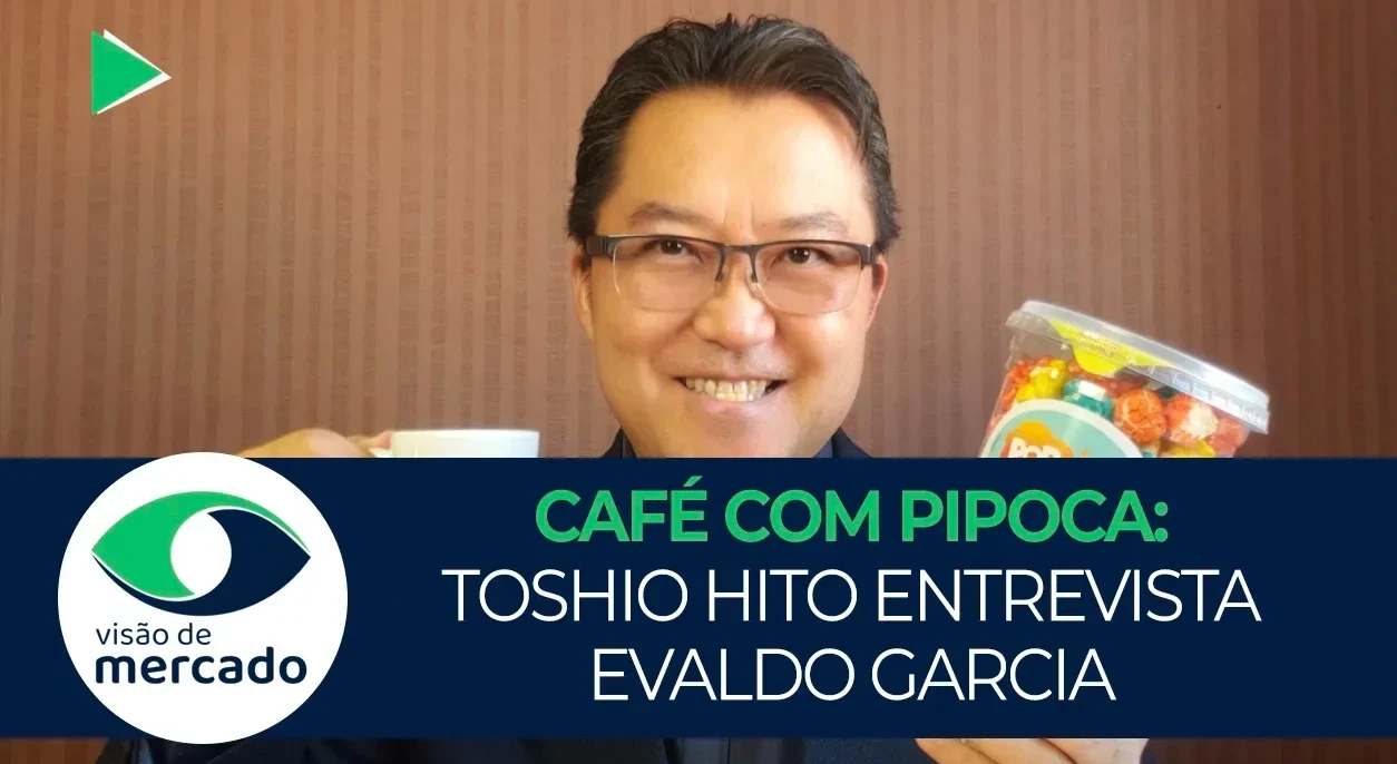 Toshio Hito entrevistou Evaldo Garcia no Café com Pipoca.